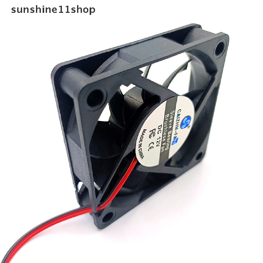 Sho DC6015 Cooling Fan 5V 12V 24V Komputer CPU Cooler Motor Dc Kipas Pendingin Humidifier Inverter Graphics Card Industrial Dc Fan N