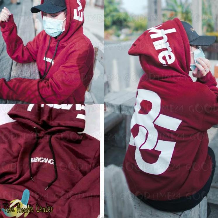 ♀ HOODIE SWEATER BG BABYGANG EVERYWHERE ֍