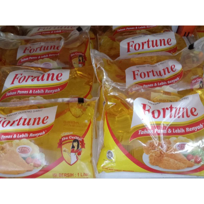 

Fortune 1Liter/minyak goreng Fortune 1literx12pcs