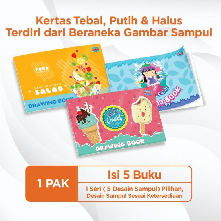 

L26 Buku Gambar A4 SIDU / Buku Gambar Sinar Dunia [ Satuan ] SIAP KIRIM ゠