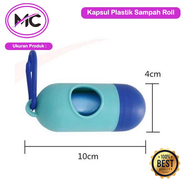 Tempat Plastik Sampah Roll Gantung Dispenser Kantong Plastik Poop Gantungan Bag sampah Portable