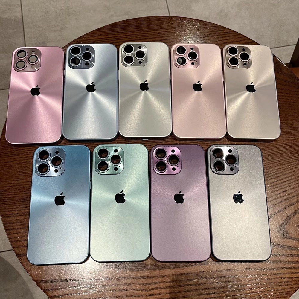 Casing Ponsel Tekstur Laser Mewah Untuk Iphone11 12 13 14 Pro Max14 Plus Pelindung Kamera Hard Shockproof Casing iPhone Cover Untuk13 14