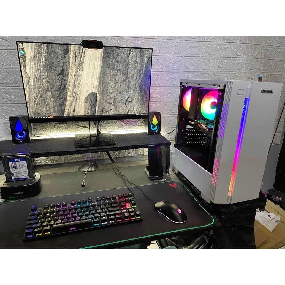 PC FULLSET INTEL I5 GEN 4 RAM 16GB SSD 128GB HDD 1TB VGA GTX 750 Ti 2GB GDDR5 MONITOR 24 INCH