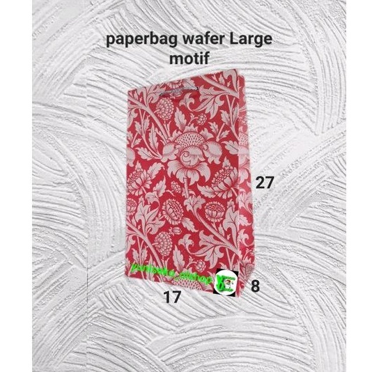 

paperbag wafer motif jumbo (17×8×27)