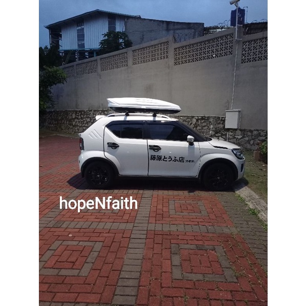 roofbox suzuki IGNIS/roof box plastik ABS suzuki ignis