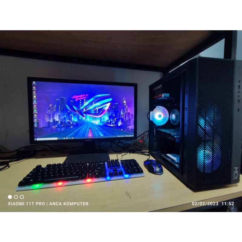 PC RAKITAN INTEL CORE i3 GEN 10 TERBARU FEAT GTX 1650