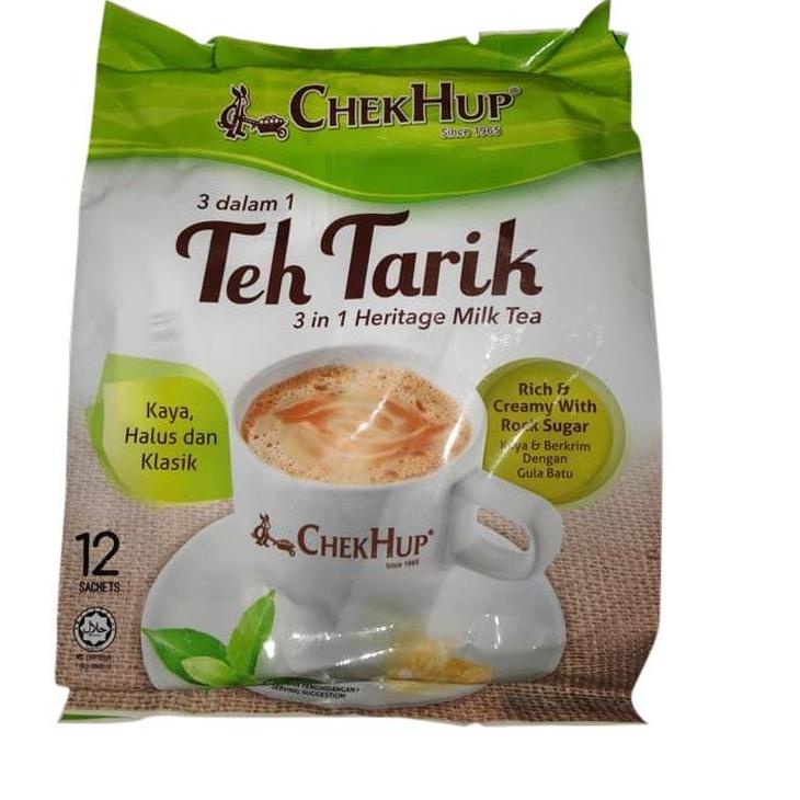 

♥ CHEK HUP 3 IN 1 TEH TARIK MALAYSIA / CHEKHUP / CHECKHUP / CHECK HUP MILK TEA 3IN1 WITH CANE SUGAR ✤