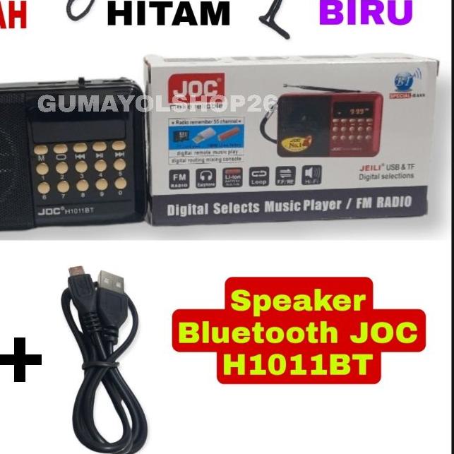 ✯ Speaker Radio Joc Bluetooth / Speaker Mp3 Player Usb / Speaker Murotal Mp3 Player ○