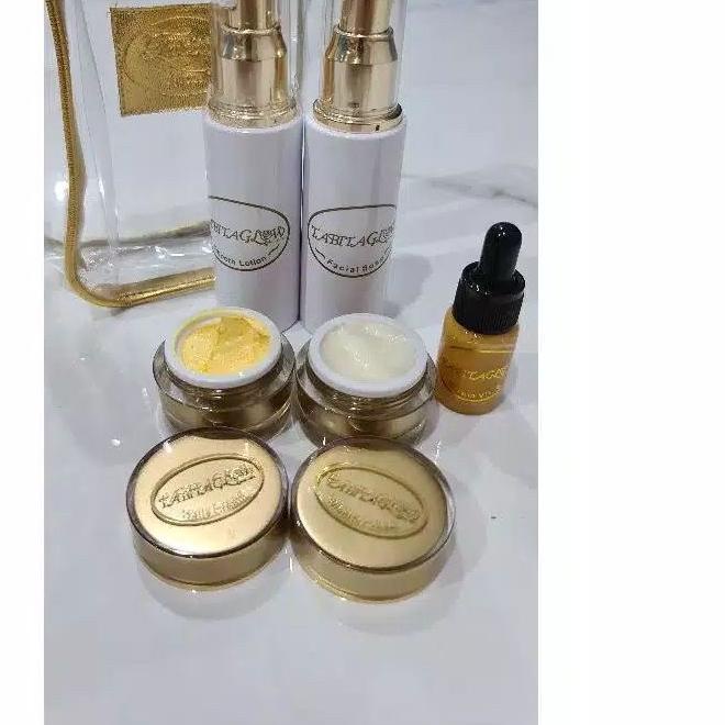 ♜ cream glow original  paket serum VIT C ✩