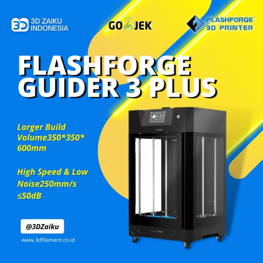 Flashforge Guider 3 Plus Huge 3D Printer High Speed CoreXY 320 Degree