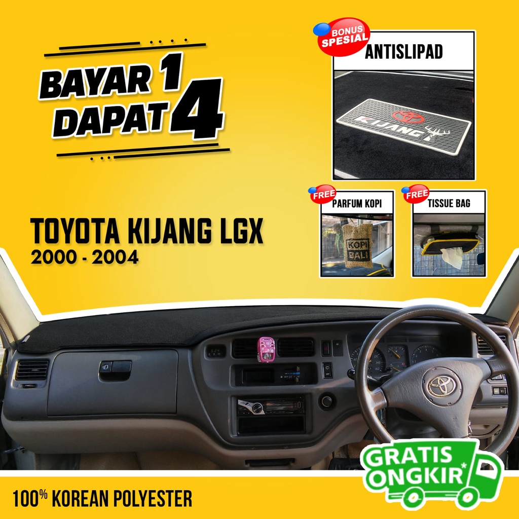 High Quality Cover Aksesoris Dasbor Mobil Toyota Kijang LGX 2000 - 2004 kijang kapsul Accesoris Inte