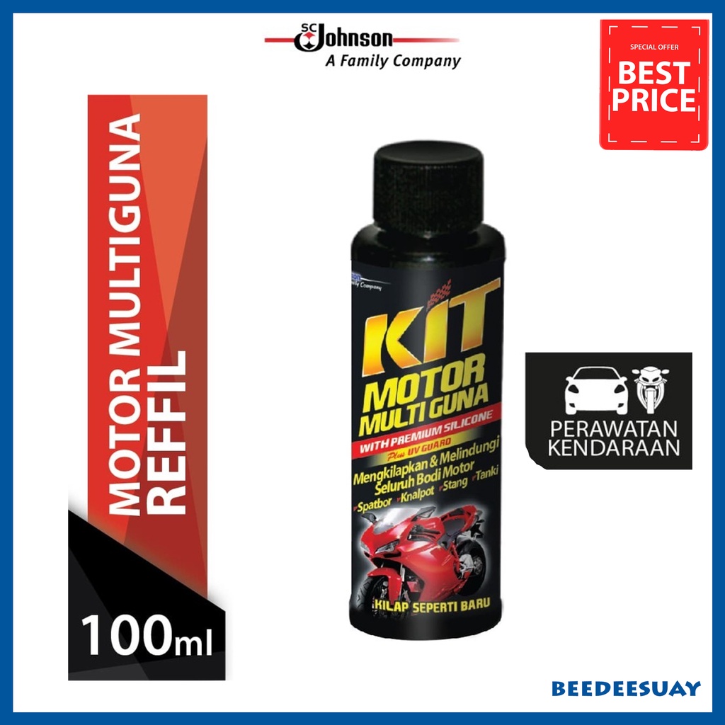 Jual Kit Motor Multiguna Refill 100ml / pengkilap cat motor Shopee Indonesia