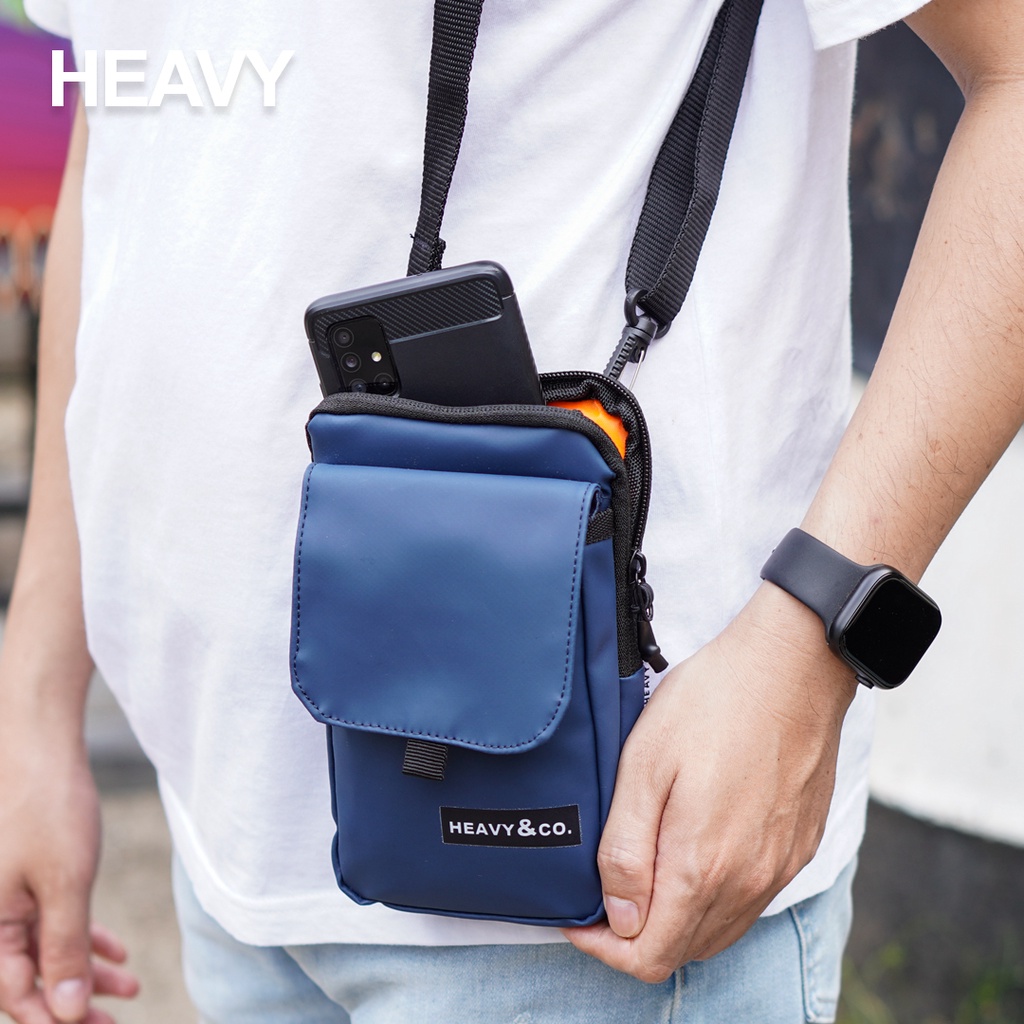 Tas Selempang Hp Heavy Pouch | Sling Pouch Bag Wallet Handphone | Tas Selempang mini