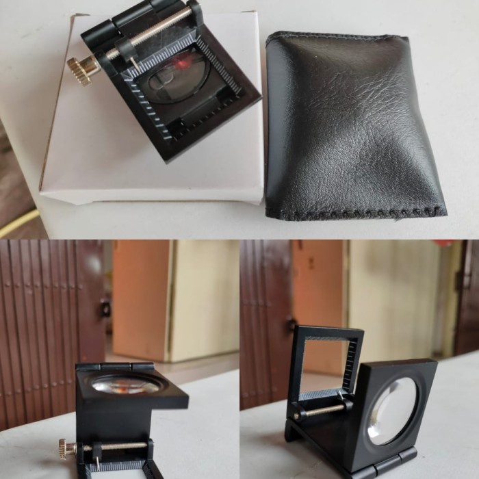 

BISA COD lup kaca pembesar kain ada jarum petunjuk metal