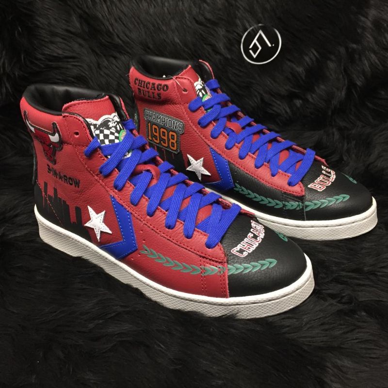 Converse X Chinatown Market Pro Leather Chicago Bulls