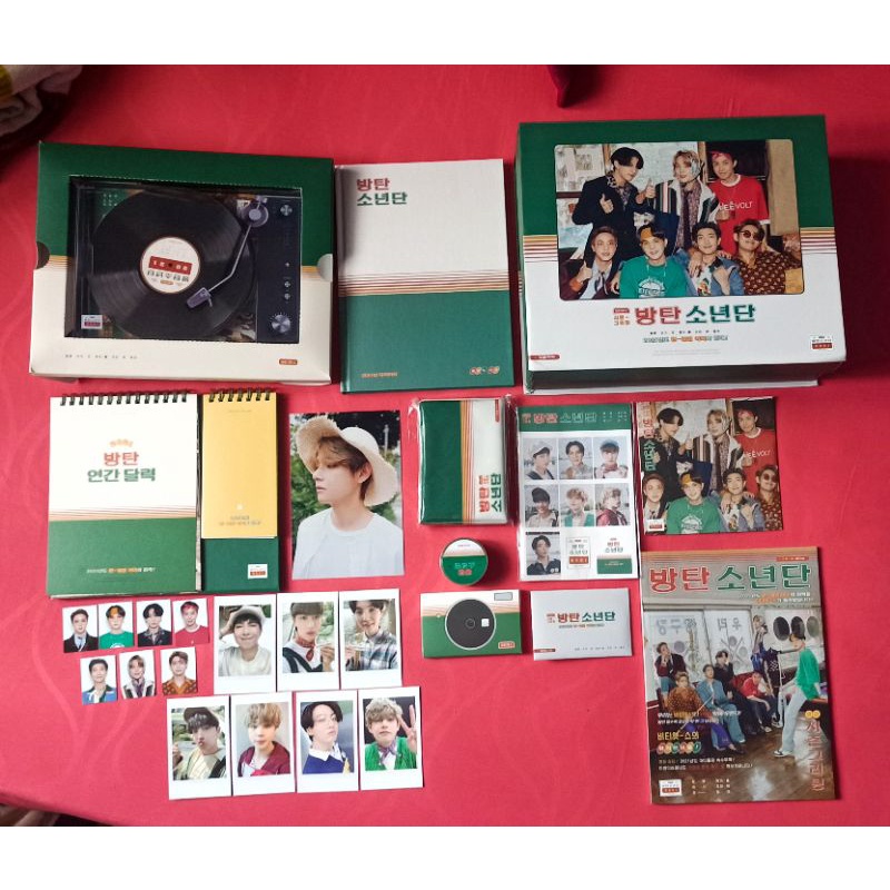 [BOOKED] BTS Season Greeting 2021 fullset UNSEALED