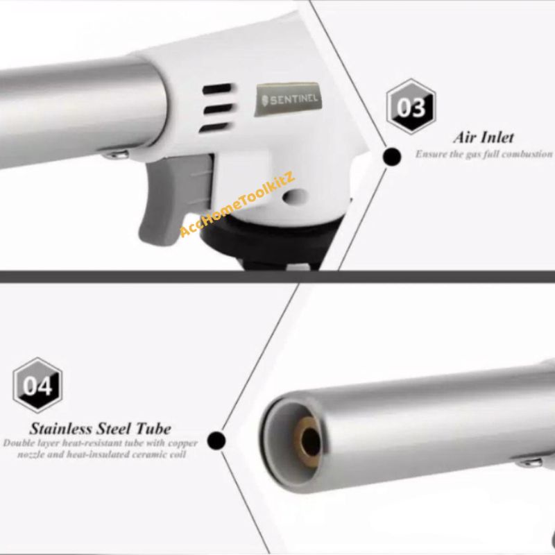 GAS TORCH AUTOMATIC PORTABLE PEMATIK GAS KOMPOR API