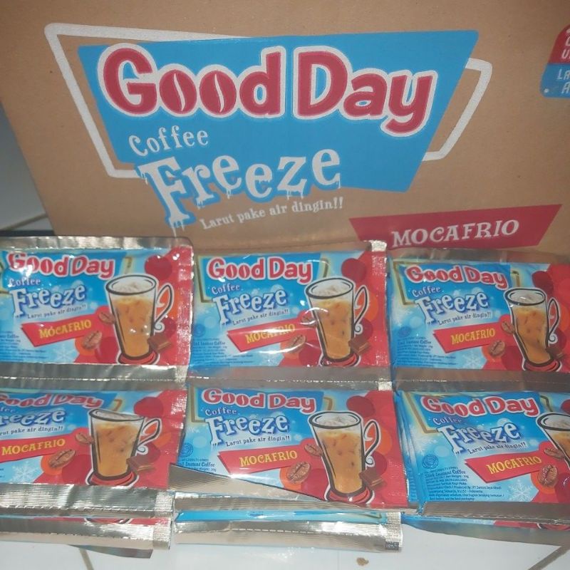 Good day freeze mocafrio 10X30gram