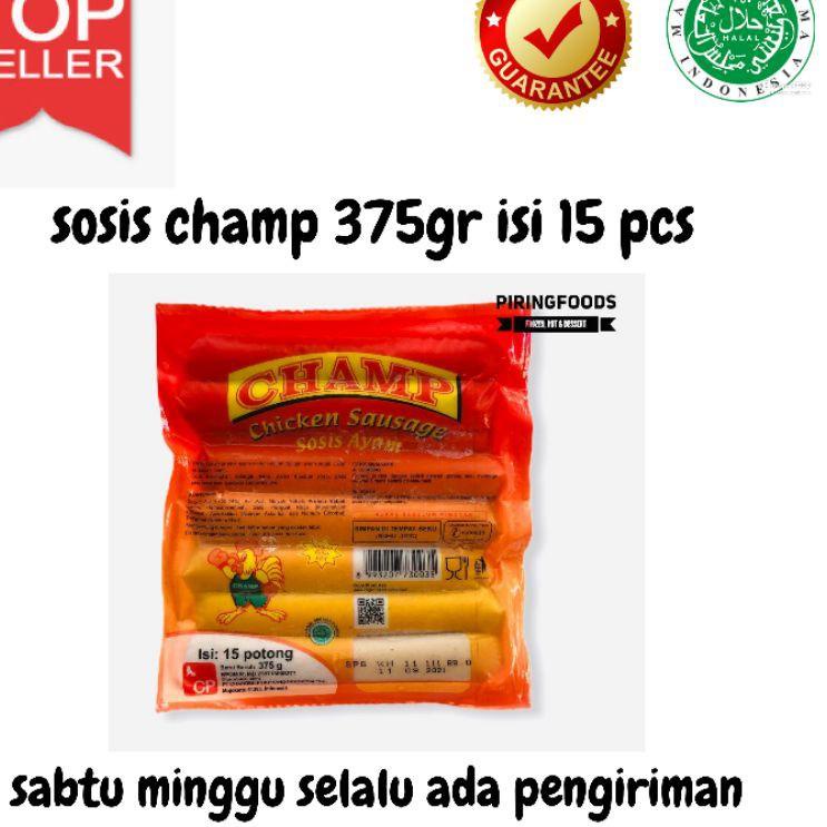

STAR CHAMP Sosis ayam serbaguna isi 15 [375gr]