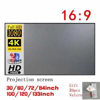 

[[JNT COD]] LEJIADA Kain Layar Proyektor Anti Light Ambient Screen Curtain - 72 Inch