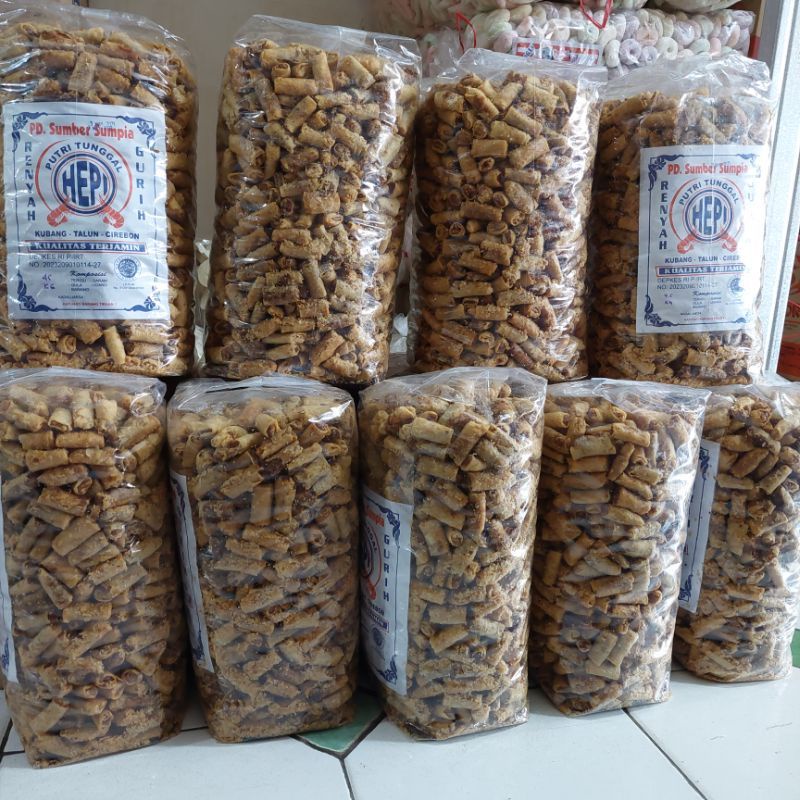 

CEMILAN SUMPIA UDANG netto.500gram