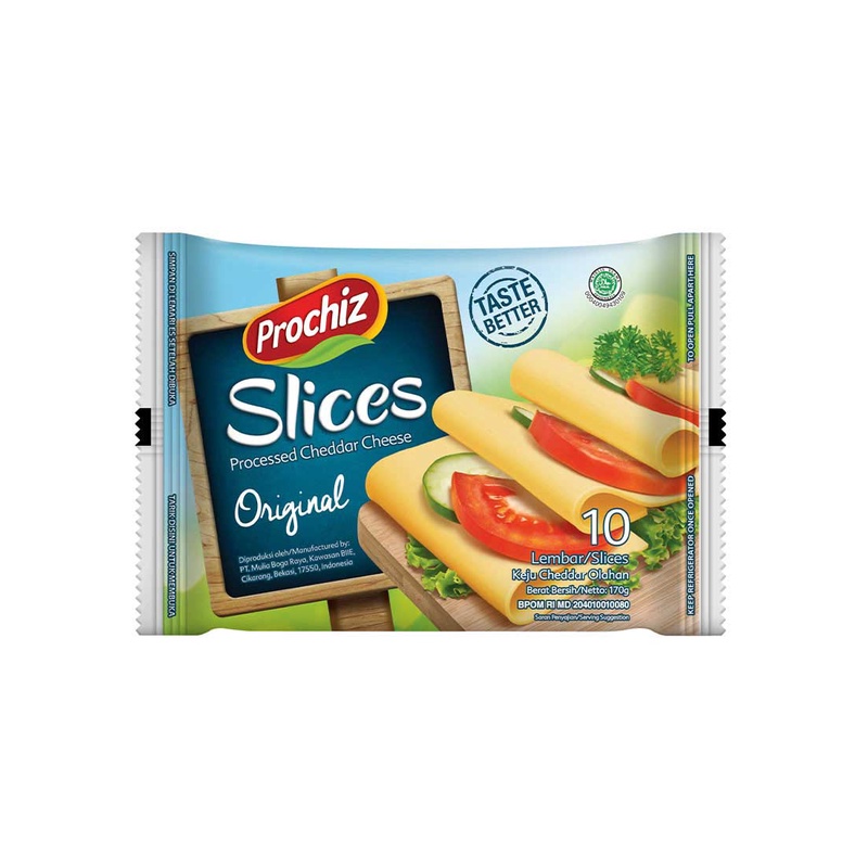 

Pro Chiz Keju Slice 10'S 170 Gram