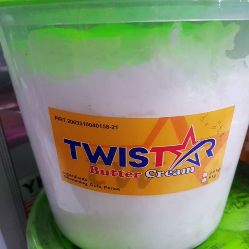 

twistar butter krim 5kg