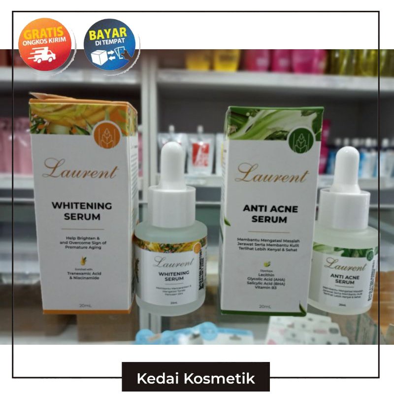 (ACEH) LAURENT SERUM WAJAH 20ML