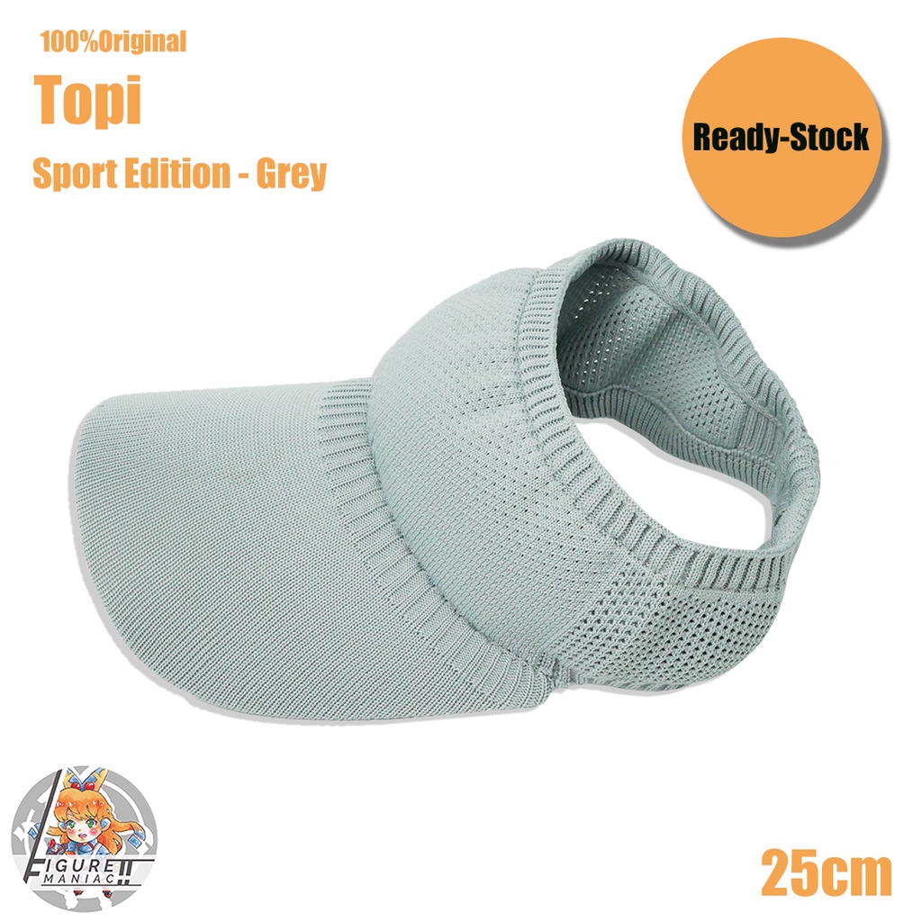 Figure Maniac - Topi Senam Zumba Sepeda Pantai Sport Anti UV Topi Tenis Tennis Golf Kore Wanita Pria Topi Ibu