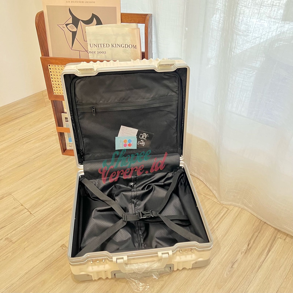 Koper Parkson Pilot NATA Series Koper Kabin 18 Inch Koper Pramugari TSA Lock Frame Aluminium