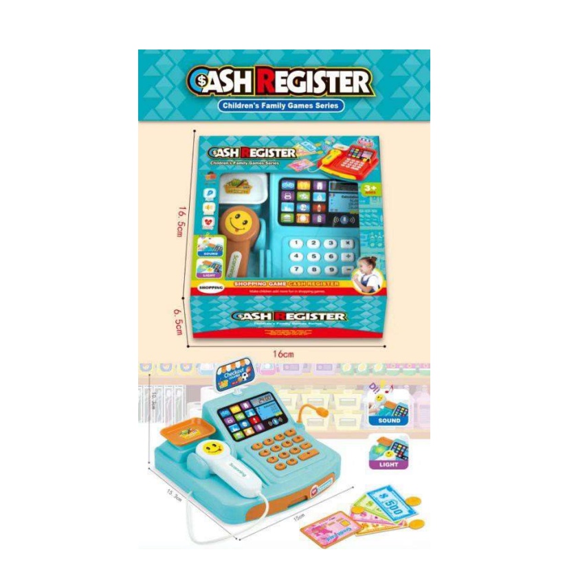 Mainan Cash Register Anak / Mainan Kasir Anak CBKS BS