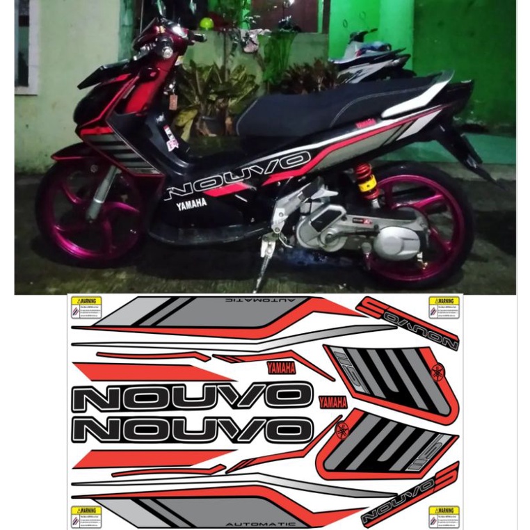 striping stiker nouvo z/nouvo s, malaysia