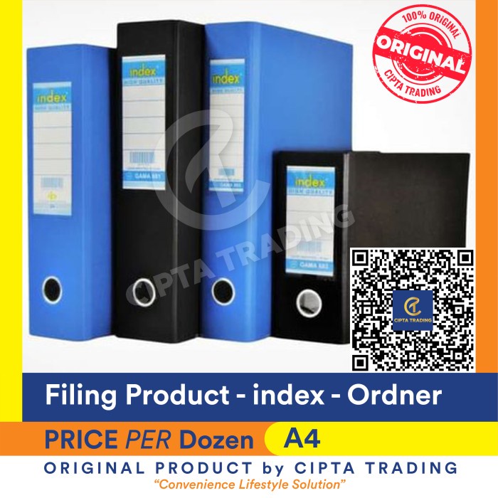 

Ordner - Index - A4 Size Product Code 882 (Per Box/Dozen)