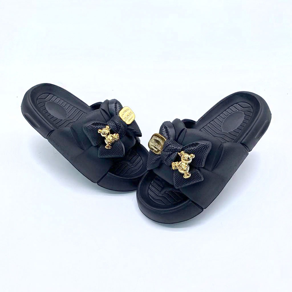 Sandal Wanita Dewasa Sandal Selop Jelly Karet Empuk Elastis Korean Style Terbaru