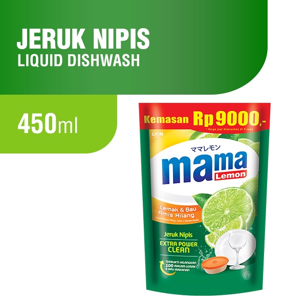 MAMA LEMON 450ML REFILL JERUK