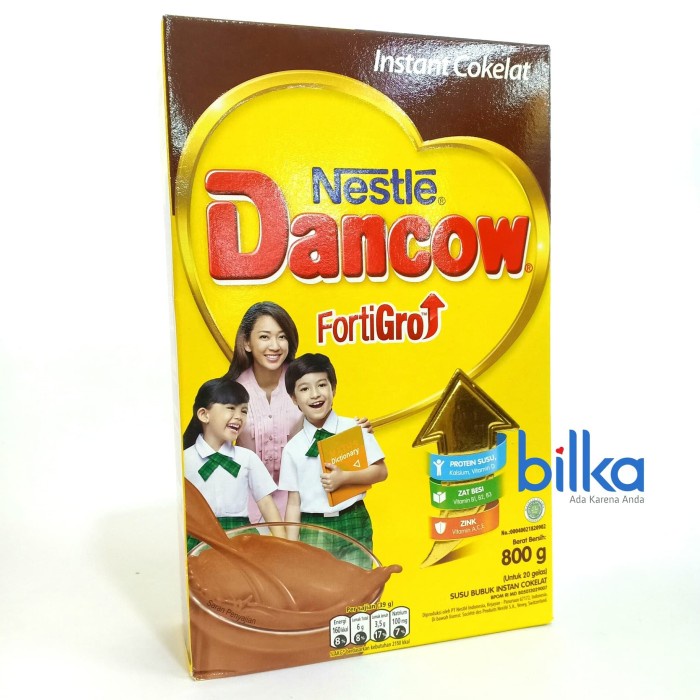 

[ COD ] NESTLE DANCOW FORTIGRO Instant Cokelat 800g