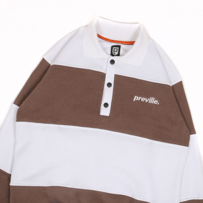 PREVILLE VINTAGE RUGBY SWEATER ORIGINAL BRAND