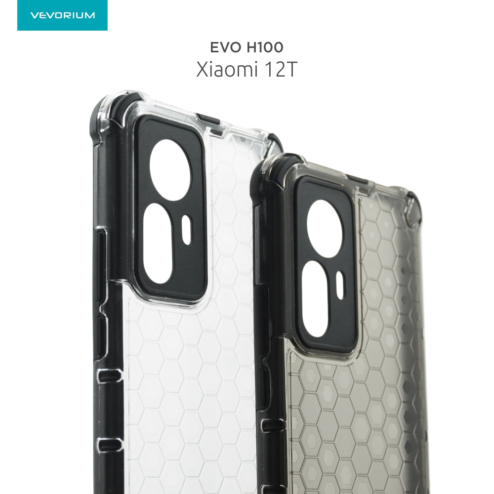 VEVORIUM EVO H100 Xiaomi 12T PRO 12T Hybrid Soft case Hard Case