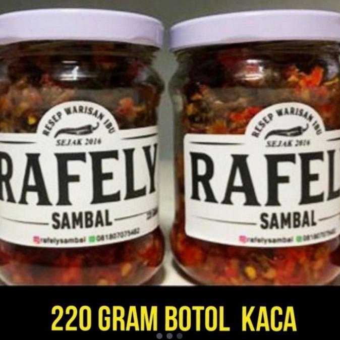 

Sambal Paru - Rafely Sambal Jakarta - Pedas Gurih - Tanpa Pengawet