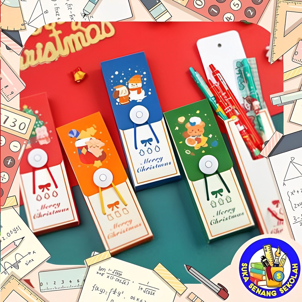 

Kotak Pensil Motif Kartun Natal Xmas SK0090
