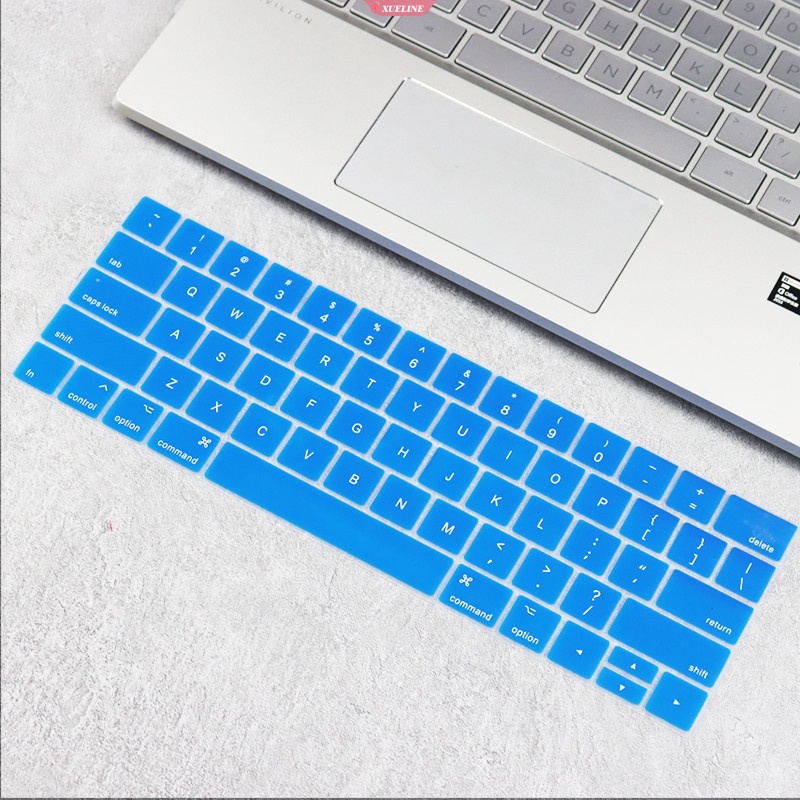 Skin Pelindung Penutup Keyboard Untuk Macbook Pro A1706, A1989, A2159, A1707 Film Keyboard Notebook Film Pelindung 13.3-inci Film Komputer Mute Silicone [ZXL]