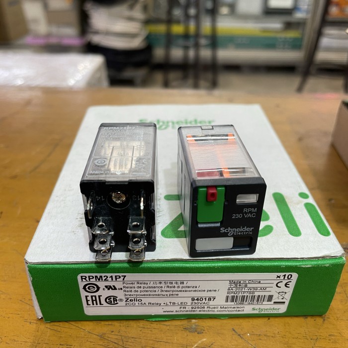 Terlaris Relay Schneider Rpm21P7 220Vac