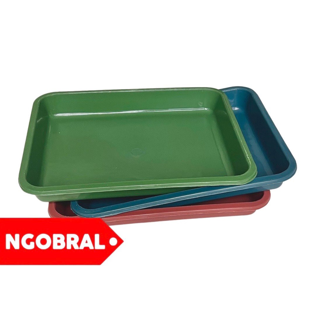 Nampan no 4 / Tray Plastik Cetakan Kue Murah / Nampan Kotak