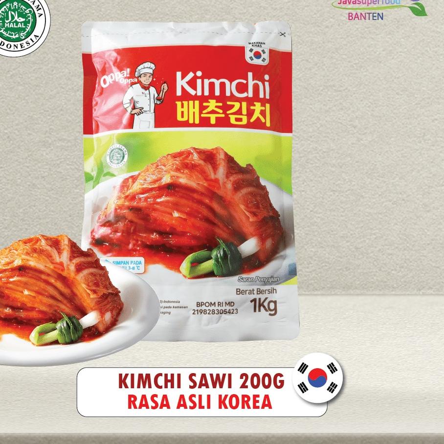 

◌ (HALAL) KIMCHI KOREA FRESH / KIMCHI HALAL / KIMCHI 1KG / KOREAN KIMCHI ⅍