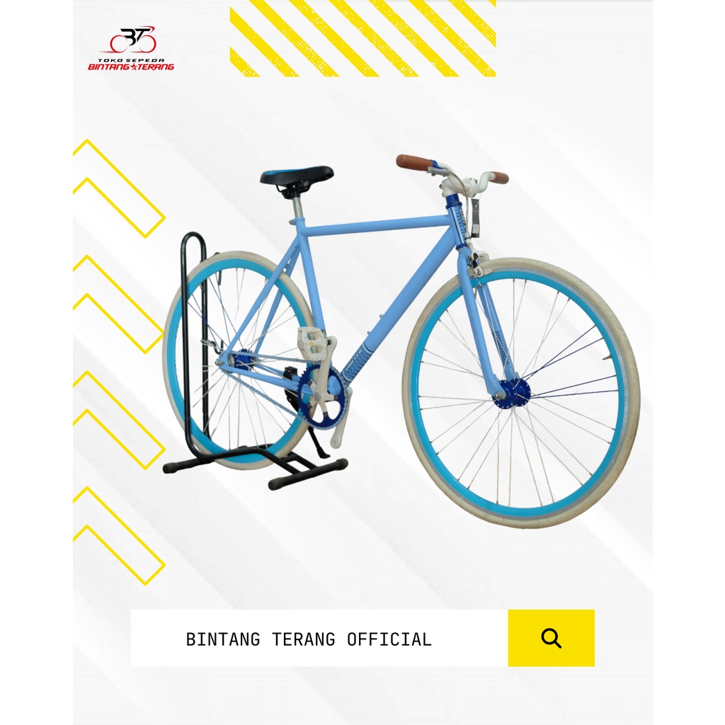 Sepeda FIxie United Soloist / Fixie C700 Frame Besi / Sepeda Fixie 700C/Collector Item