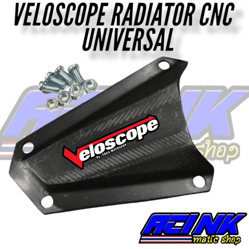 Scop airscop veloscope kecil cover radiator vario pcx adv nmax aerox lexi almunium bonus baut