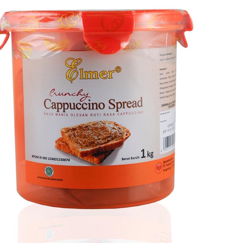 

♦ Elmer Spread Crunchy Cappucino 1 kg | Selai Roti, Kue, Bolu ►