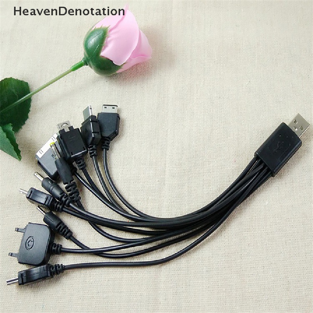 [HeavenDenotation] Kabel USB Charger al 10in1 Untuk Motorola Samsung LG Kabel Data HDV