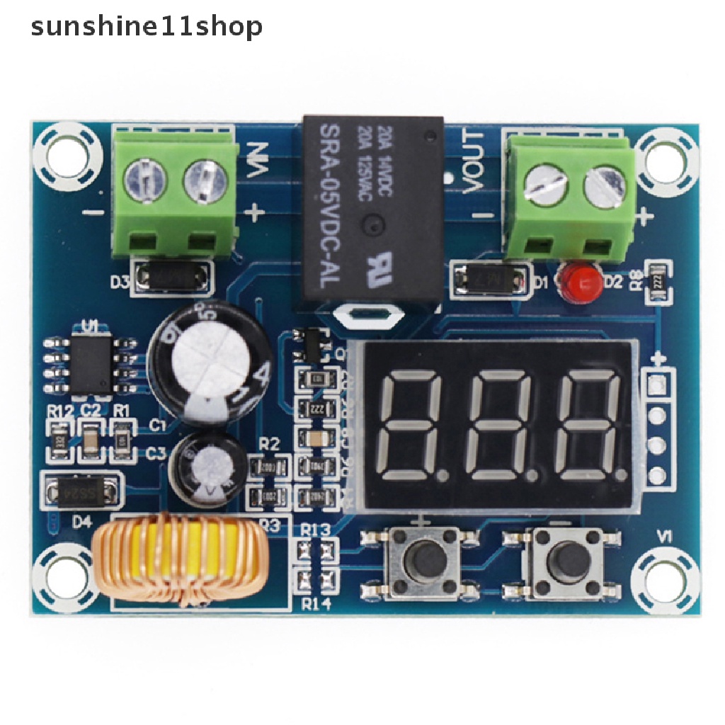 Sho XH-M609 DC 12V-36V Charger Module Modul Perlindungan Tegangan Daya Rendah Putus Papan Modul Perlindungan OverDischarge N