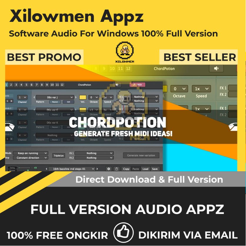 [Full Version] FeelYourSound ChordPotion Pro Lifetime Audio Software WIN OS